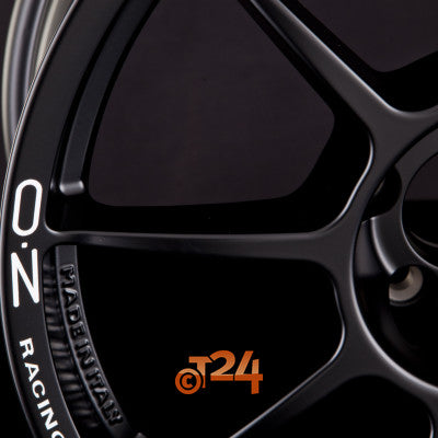 OZ Velgen - CHALLENGE HLT Matt Black + White Lettering - 18 inch