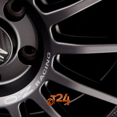 OZ Velgen - SUPERTURISMO LM Matt Graphite + Silver Lettering - 17 inch