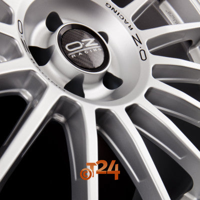 OZ Velgen - SUPERTURISMO DAKAR Matt Race Silver + Black Lettering - 20 inch
