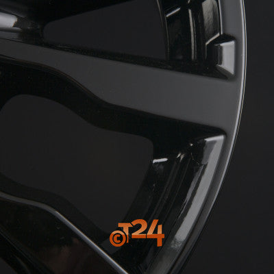 PLATIN Velgen - P 86 Black Glossy - 17 inch