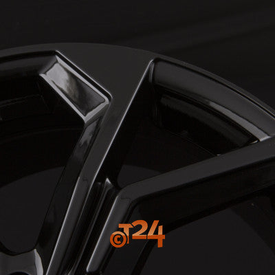PLATIN Velgen - P 97 Black Glossy - 19 inch