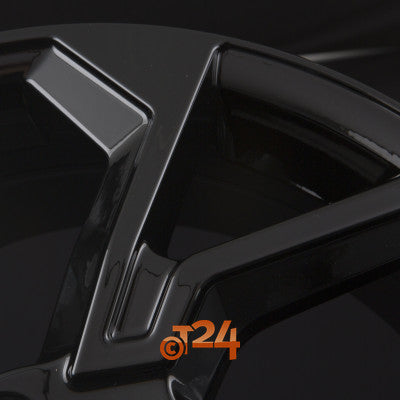 PLATIN Velgen - P 103 Black Gloss - 17 inch
