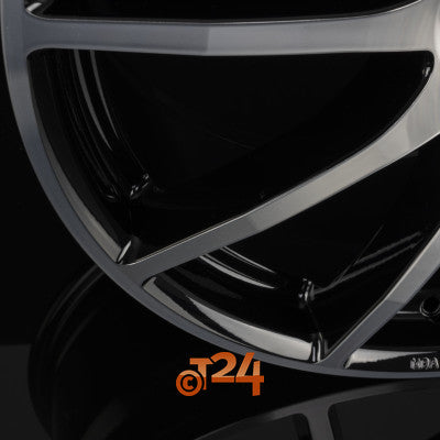 PLATIN Velgen - P 113 Black Polished - 19 inch
