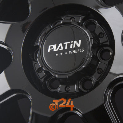 PLATIN Velgen - P 111 Black Glossy - 20 inch