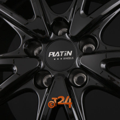 PLATIN Velgen - P 99 Jetblack - 17 inch