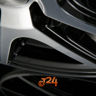 PLATIN Velgen - P 73 Diamant Schwarz Frontpoliert - 15 inch