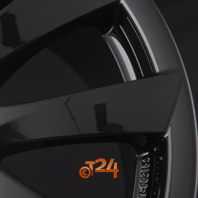 PLATIN Velgen - P 106 Diamant Schwarz - 18 inch