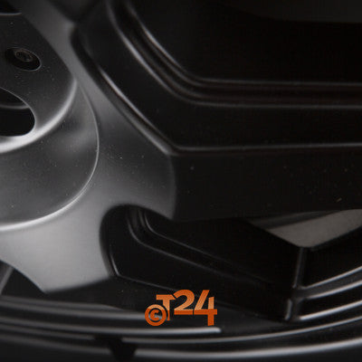 PLATIN Velgen - P 111 Matt Black - 18 inch