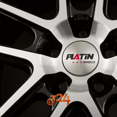 PLATIN Velgen - P 73 Diamant Schwarz Frontpoliert - 18 inch