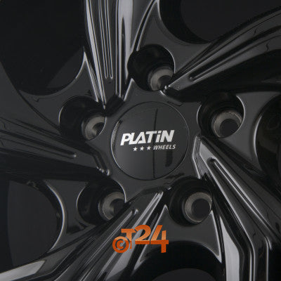 PLATIN Velgen - P 107 Diamant Schwarz - 19 inch