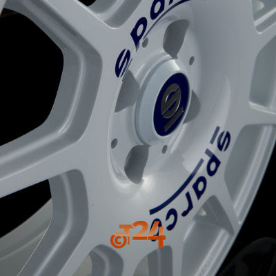 SPARCO Velgen - TERRA White + Blue Lettering - 17 inch