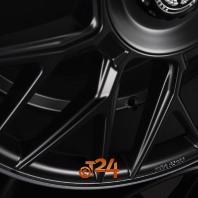 artFORM Velgen - AF-801 Flat Black Rim Polished - 20 inch