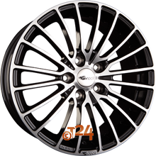 BROCK Velgen - B24 Schwarz Glanz Voll Poliert  - 17 inch