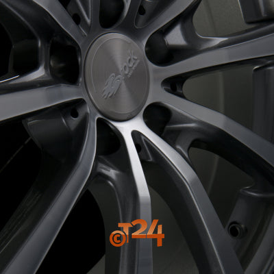 BROCK Velgen - B32 Himalaya Grey Voll Poliert  - 19 inch