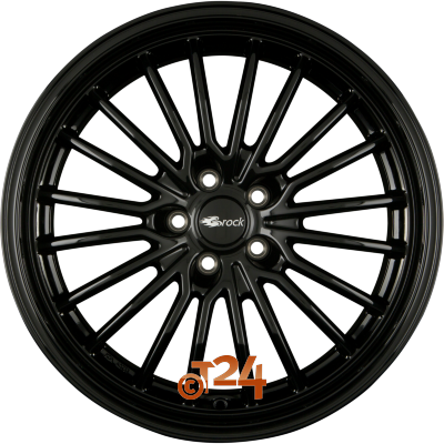 BROCK Velgen - B24-GP Schwarz Glanz  - 19 inch