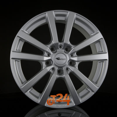 BROCK Velgen - RC25 Kristallsilber  - 17 inch
