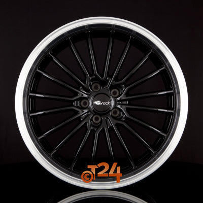 BROCK Velgen - B24-GP Schwarz Glanz Horn Poliert  - 20 inch