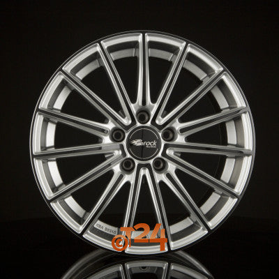 BROCK Velgen - B36 Kristallsilber Black  - 18 inch