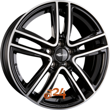 BROCK Velgen - RC27 Schwarz Glanz Voll-Poliert  - 16 inch