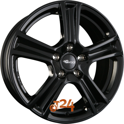 BROCK Velgen - RC19 Schwarz Glanz  - 15 inch