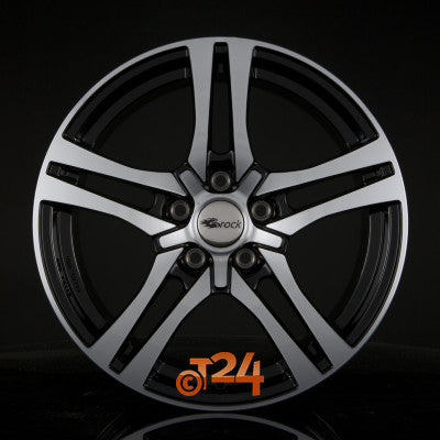 BROCK Velgen - RC26 Schwarz Glanz Voll Poliert  - 17 inch