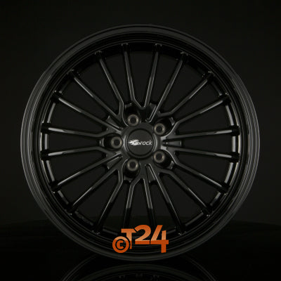 BROCK Velgen - B24-GP Schwarz Glanz  - 20 inch