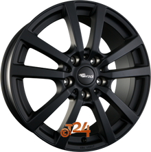 BROCK Velgen - RC25 Schwarz Klar Matt  - 16 inch
