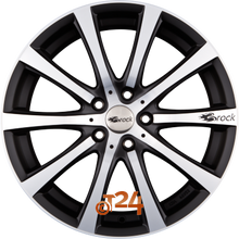 BROCK Velgen - B21 Schwarz Matt Voll Poliert  - 18 inch