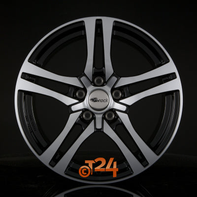 BROCK Velgen - RC26 Schwarz Glanz Voll Poliert  - 17 inch