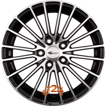 BROCK Velgen - B24 Schwarz Glanz Voll Poliert  - 20 inch