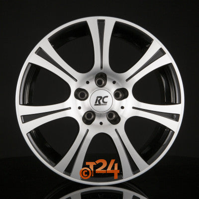 BROCK Velgen - RC15 Helios Schwarz Glanz Voll Poliert  - 16 inch