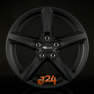 BROCK Velgen - RC24 Schwarz Klar Matt  - 15 inch
