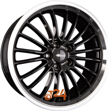 BROCK Velgen - B24-GP Schwarz Glanz Horn Poliert  - 19 inch