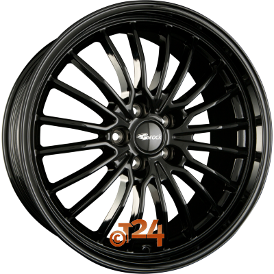 BROCK Velgen - B24-GP Schwarz Glanz  - 20 inch