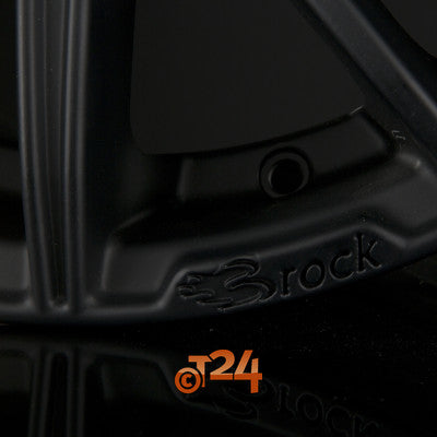 BROCK Velgen - B34 Schwarz Klar Matt  - 17 inch