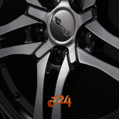 BROCK Velgen - RC26 Schwarz Glanz Voll Poliert  - 18 inch