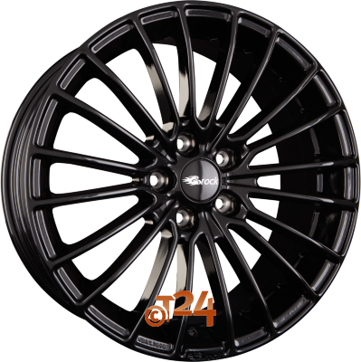 BROCK Velgen - B24 Schwarz Glanz  - 16 inch