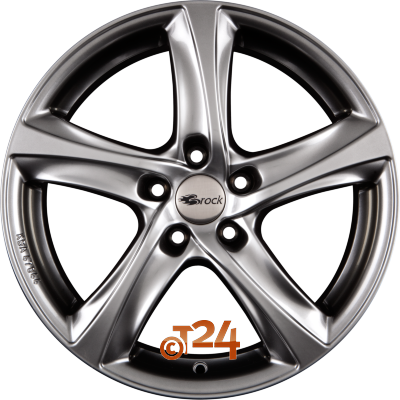 BROCK Velgen - B25 Chromsilber  - 18 inch
