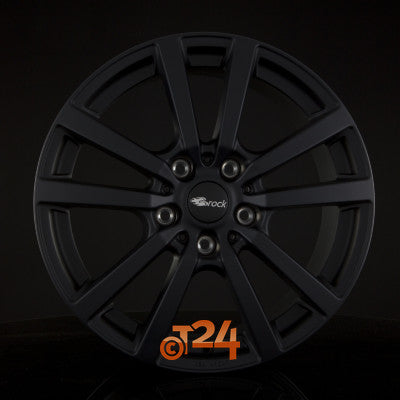 BROCK Velgen - RC25 Schwarz Klar Matt  - 16 inch
