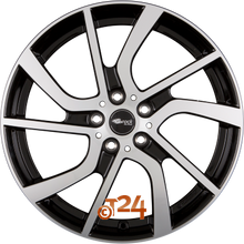 BROCK Velgen - EB1 Schwarz Glanz Voll-Poliert  - 19 inch