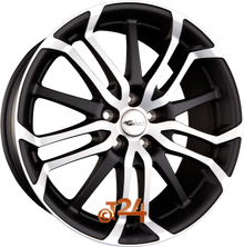 BROCK Velgen - B26 Schwarz Matt Voll Poliert  - 19 inch