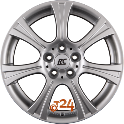 BROCK Velgen - RC15 Helios Kristallsilber  - 17 inch