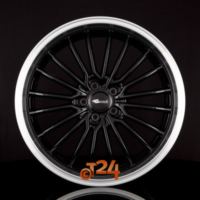 BROCK Velgen - B24-GP Schwarz Glanz Horn Poliert  - 19 inch