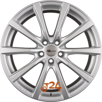 BROCK Velgen - B32 Kristallsilber  - 19 inch