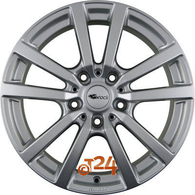 BROCK Velgen - RC25 Kristallsilber  - 17 inch
