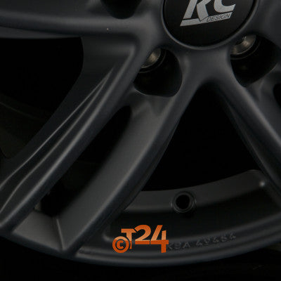 BROCK Velgen - RC27 Schwarz Klar Matt  - 15 inch