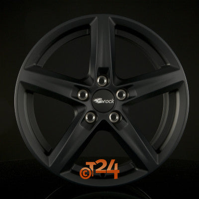 BROCK Velgen - RC24 Schwarz Klar Matt  - 17 inch