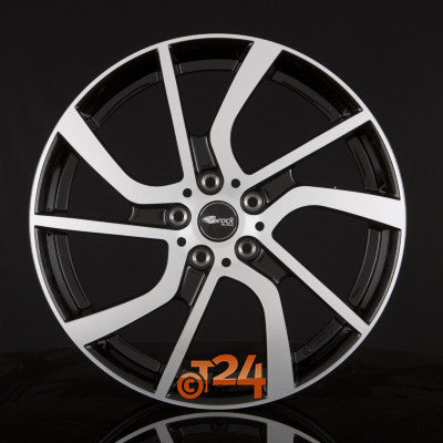 BROCK Velgen - EB1 Schwarz Glanz Voll-Poliert  - 19 inch