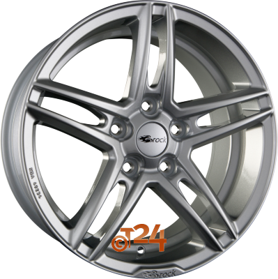 BROCK Velgen - B33 Kristallsilber  - 18 inch