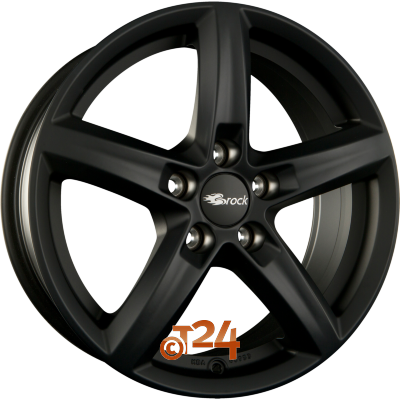 BROCK Velgen - RC24 Schwarz Klar Matt  - 15 inch